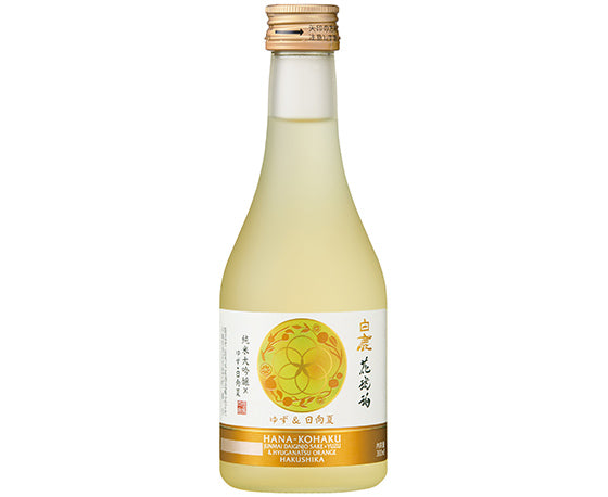 白鹿花琥珀柚子酒 Hanakohaku Junmai Daiginjo with Yuzu -Rwine3