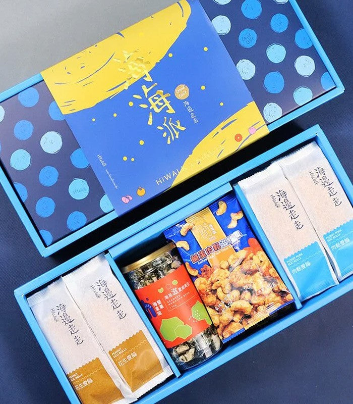 海邊走走藍海派綜合蛋捲禮盒 -RS011