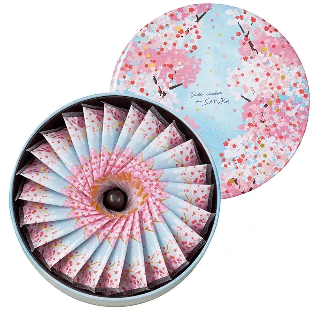 YOKU MOKU 櫻花朱古力夾餅 24件(3月7截單)-Res7